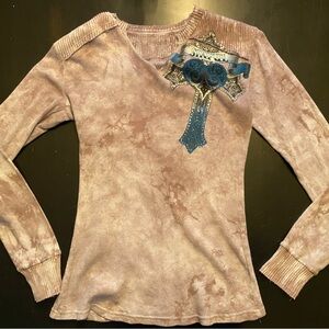 Affliction Sinful Women's Long Sleeve Top